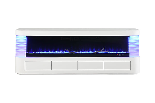 Luken 71" TV Stand w/ Electric Fire Place - Time 2 Sleep (West Covina, CA)