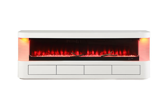 Luken 71" TV Stand w/ Electric Fire Place - Time 2 Sleep (West Covina, CA)