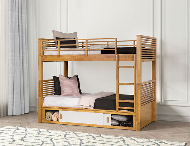 Richland Twin/Twin Bunk Bed - Time 2 Sleep (West Covina, CA)