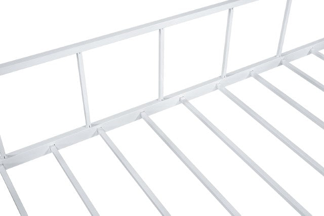 Rhonda Twin Loft Bed White, Silver, & Black - Time 2 Sleep (West Covina, CA)