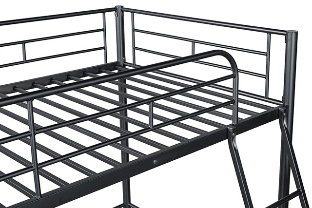 Myles Twin Loft Bed White, Silver & Black - Time 2 Sleep (West Covina, CA)
