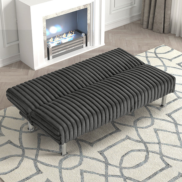 Hinwil Futon Sofa Bed Pink, Beige Grey, & Black - Time 2 Sleep (West Covina, CA)