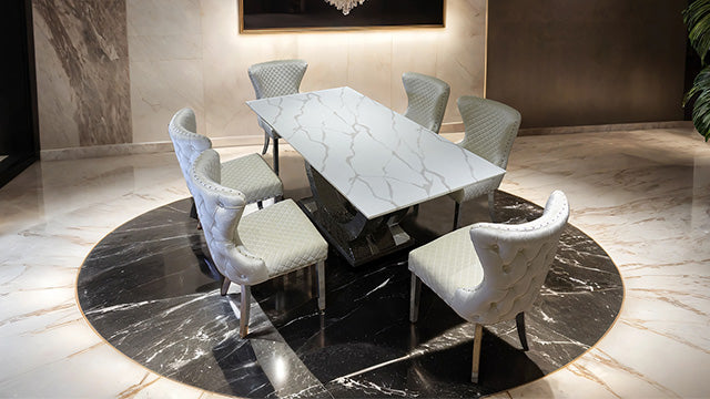 Portanova 7 Pc Dining Table Set - Time 2 Sleep (West Covina, CA)