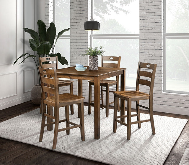 Lubbock 5 Pc. Counter Ht. Table Set - Time 2 Sleep (West Covina, CA)