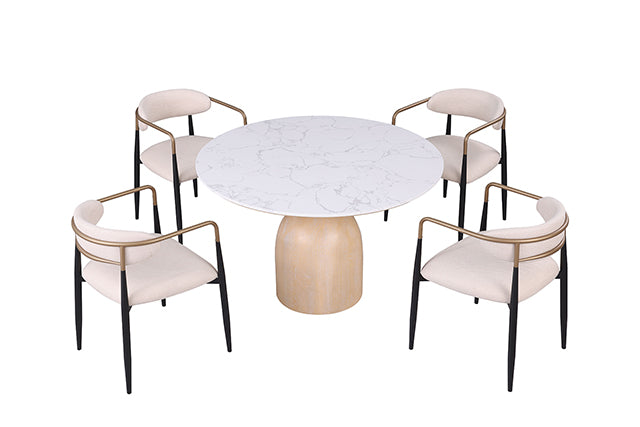 Neasden 5 Pc Dining Table Set - Time 2 Sleep (West Covina, CA)