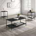 Pallas 3 Pc. Table Set Black - Time 2 Sleep (West Covina, CA)