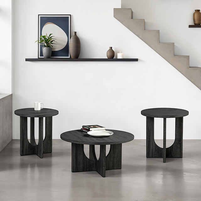 Holen 3 Pc. Table Set Gray - Time 2 Sleep (West Covina, CA)