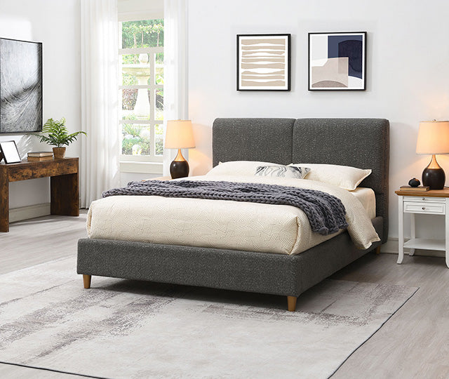 Stavern E.King, Full, & Queen Bed Grey & Black - Time 2 Sleep (West Covina, CA)