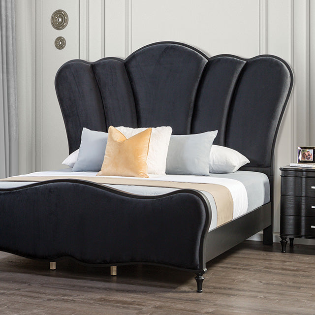 Melodi Parc E.King & Queen Bed Black & Silver - Time 2 Sleep (West Covina, CA)
