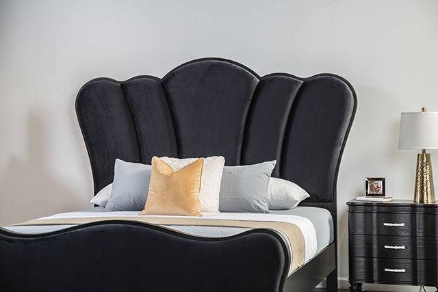 Melodi Parc E.King & Queen Bed Black & Silver - Time 2 Sleep (West Covina, CA)