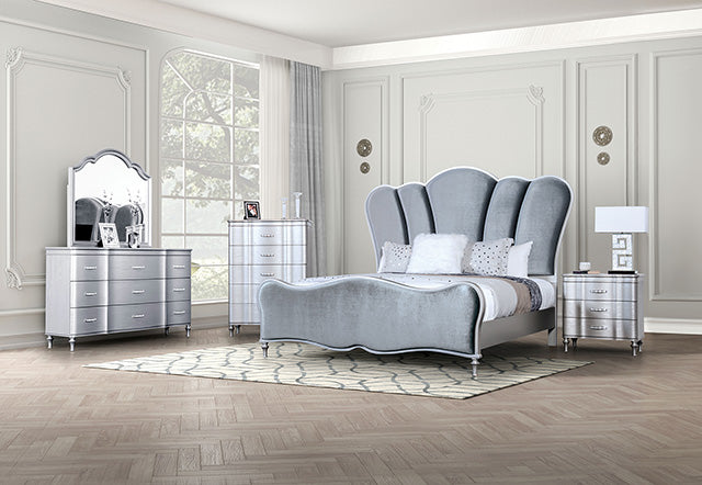 Melodi Parc E.King & Queen Bed Black & Silver - Time 2 Sleep (West Covina, CA)
