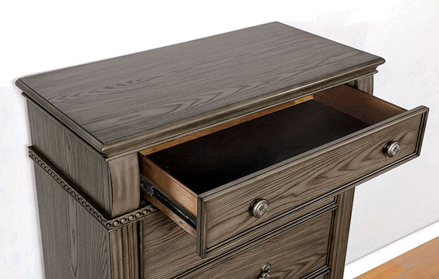 Pamphilos Queen Bedroom Set Gray & Beige