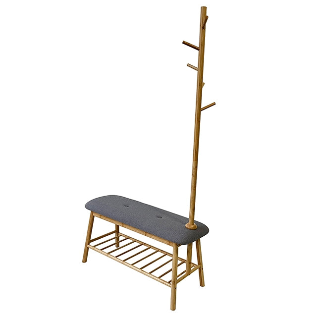 Mosier Hall Tree w/ Bench and Shoe Storage - Time 2 Sleep (West Covina, CA)