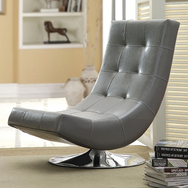Trinidad Accent Chair Black & Grey - Time 2 Sleep (West Covina, CA)