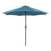 Soli 9' Outdoor Umbrella w/ Auto Tilt + 21" Round Base - Time 2 Sleep (West Covina, CA)