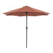 Soli 9' Outdoor Umbrella w/ Auto Tilt + 21" Round Base - Time 2 Sleep (West Covina, CA)