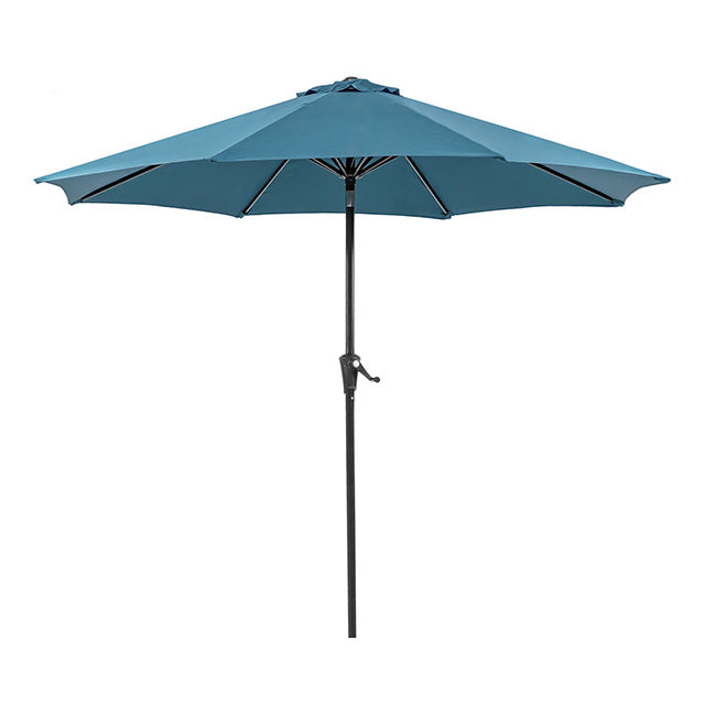 Tano 9' Outdoor Umbrella + 21" Round Base - Time 2 Sleep (West Covina, CA)