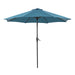 Tano 9' Outdoor Umbrella + 21" Round Base - Time 2 Sleep (West Covina, CA)