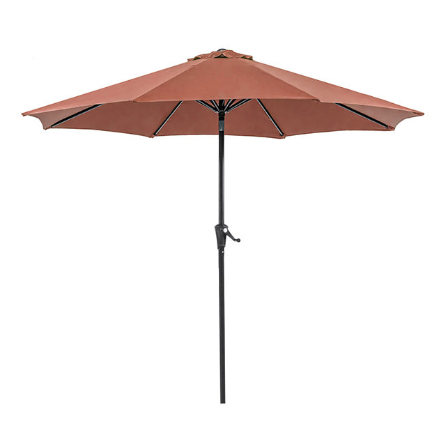 Tano 9' Outdoor Umbrella + 21" Round Base - Time 2 Sleep (West Covina, CA)