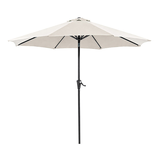 Tano 9' Outdoor Umbrella + 21" Round Base - Time 2 Sleep (West Covina, CA)