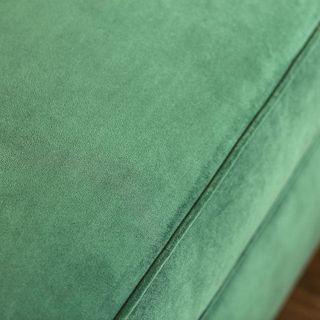 VERDANTE Emerald Green/Gold Sofa - Time 2 Sleep (West Covina, CA)