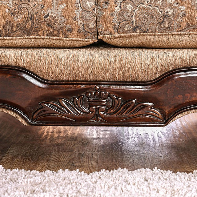 NICANOR Tan/Gold Sofa - Time 2 Sleep (West Covina, CA)