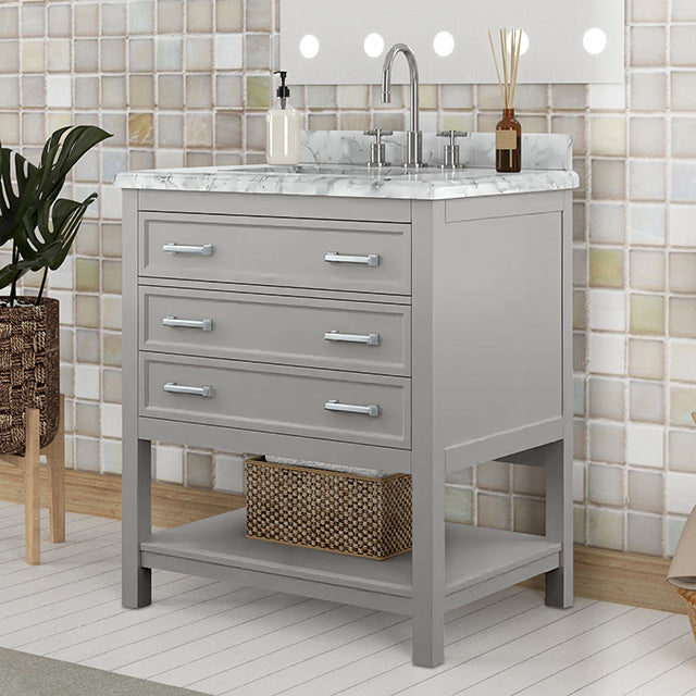 Reston Vanity with Top/ Sink - Time 2 Sleep (West Covina, CA)