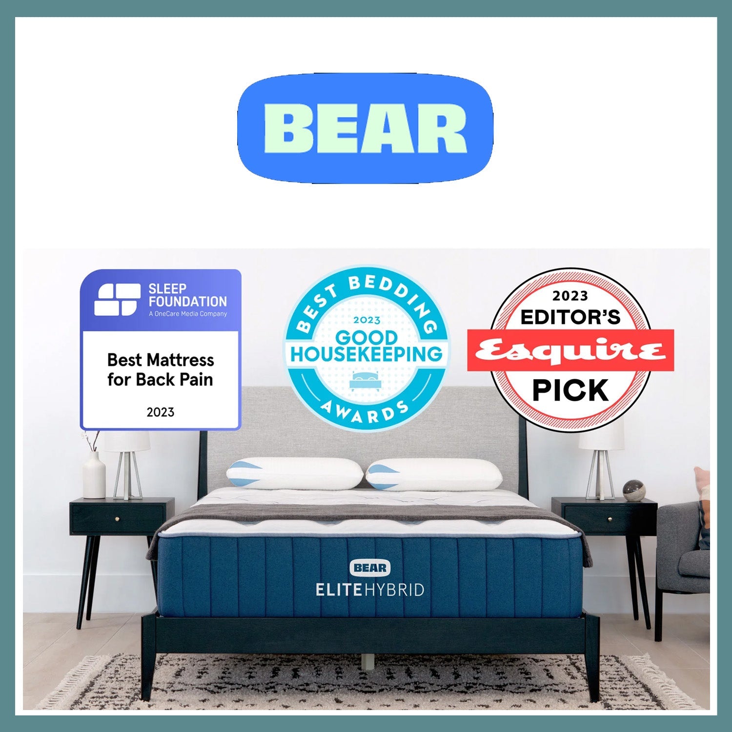 Bear Elite Hybrid Mattress 