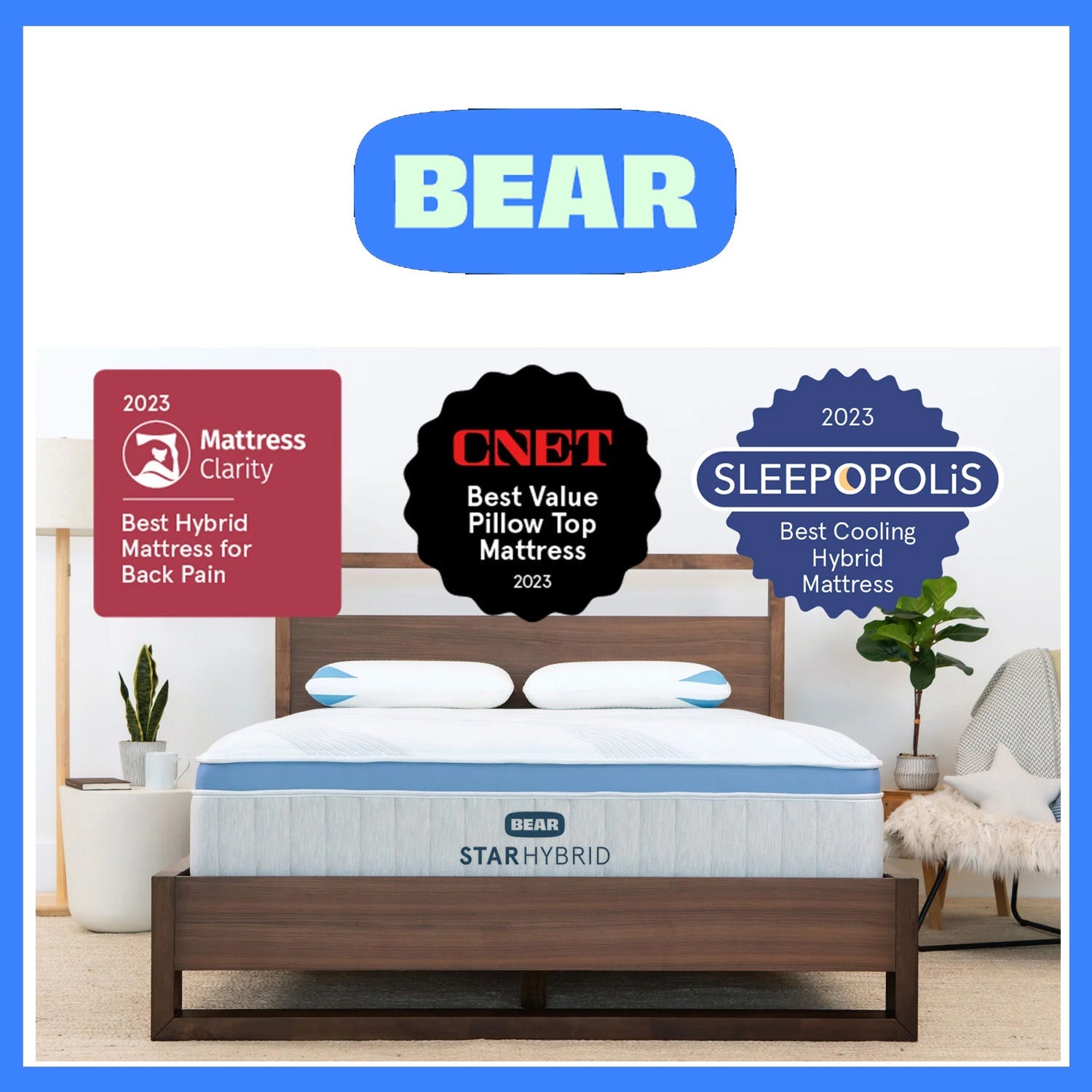 Bear Star Hybrid Mattress