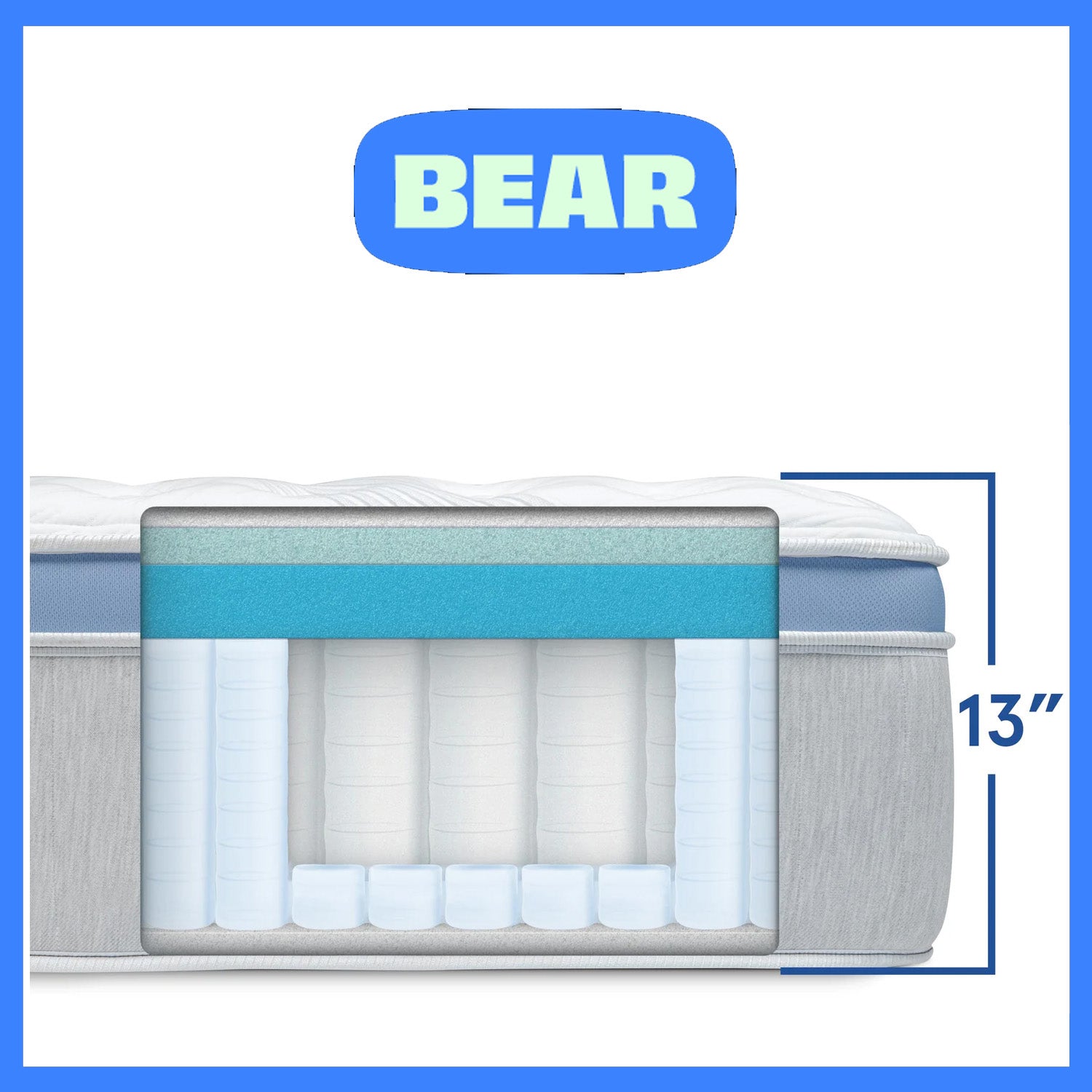 Bear Star Hybrid Mattress