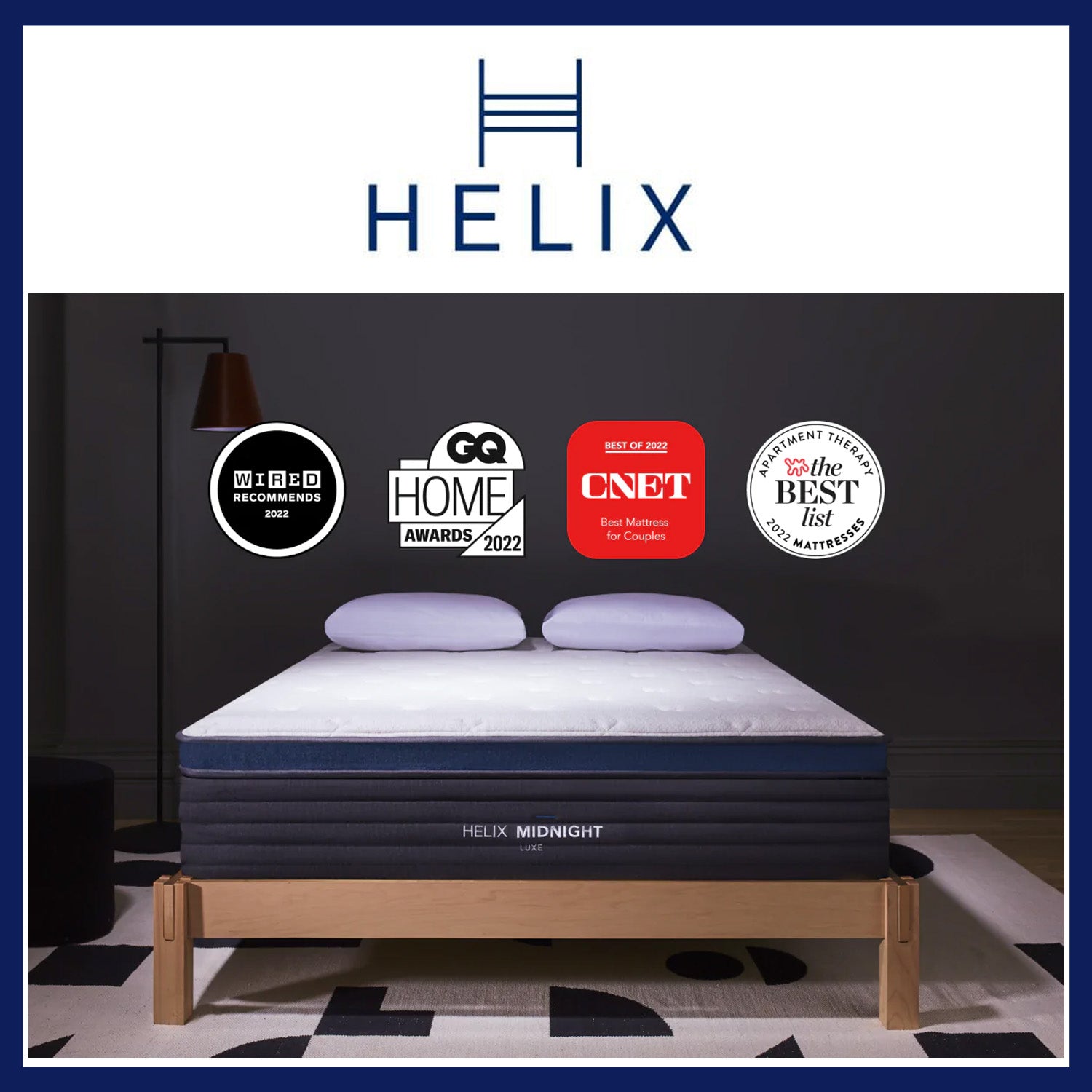 Helix Midnight Luxe Mattress 